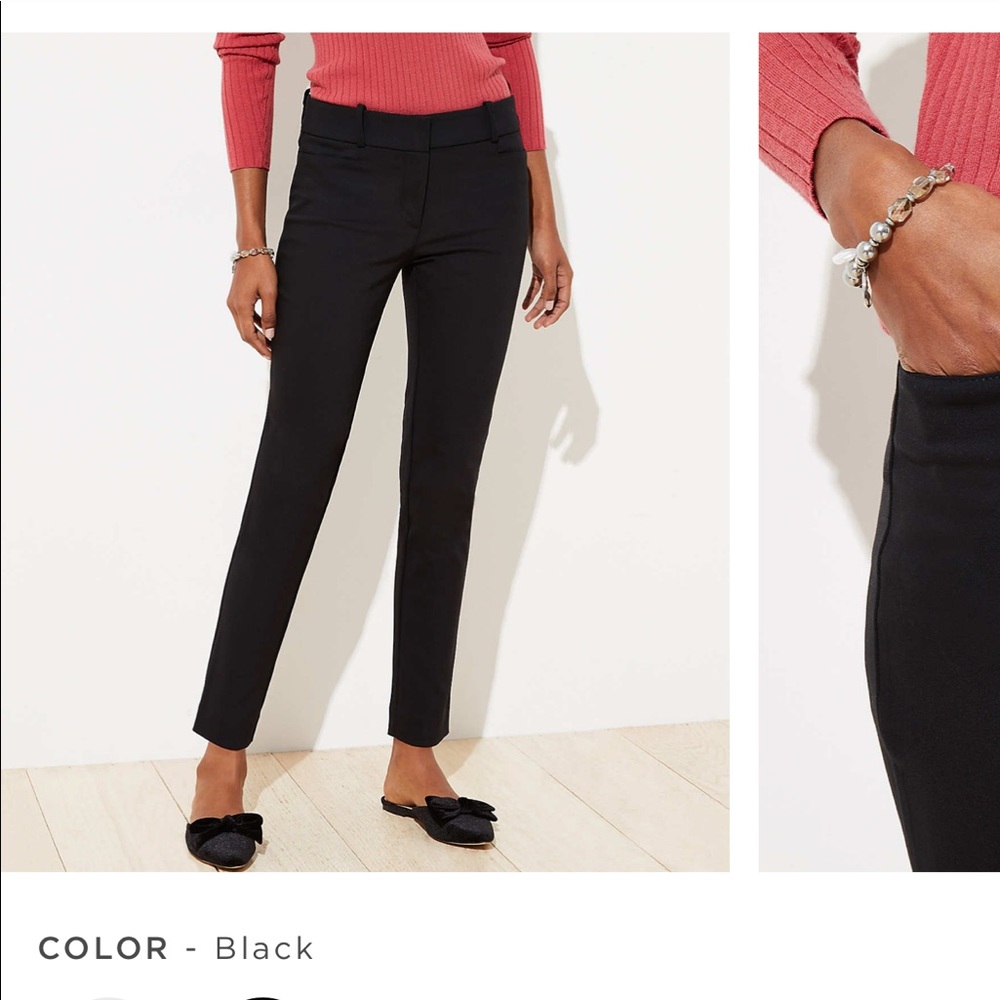 Loft Marisa skinny ankle pants
